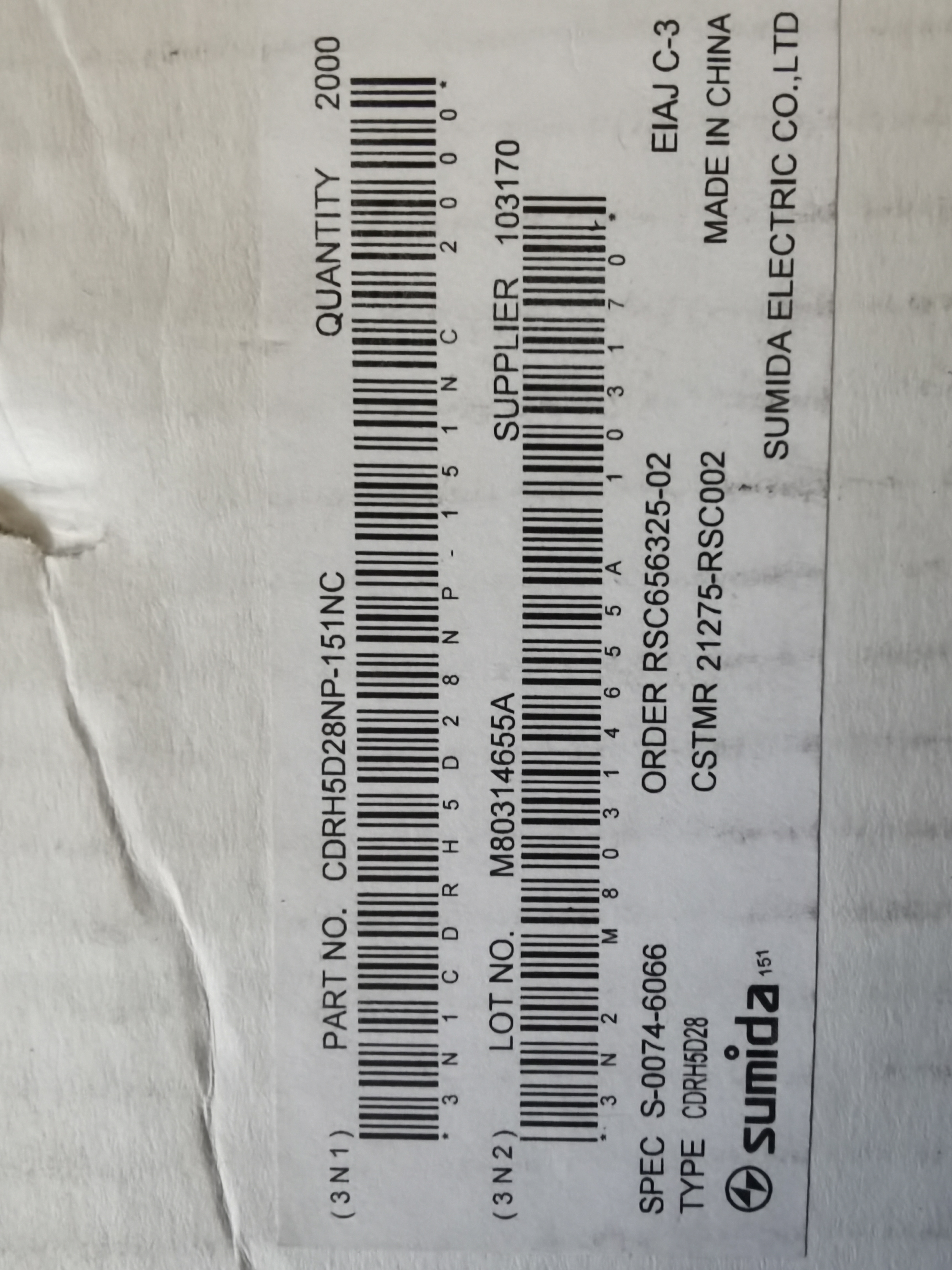 CDRH5D28NP-151NC